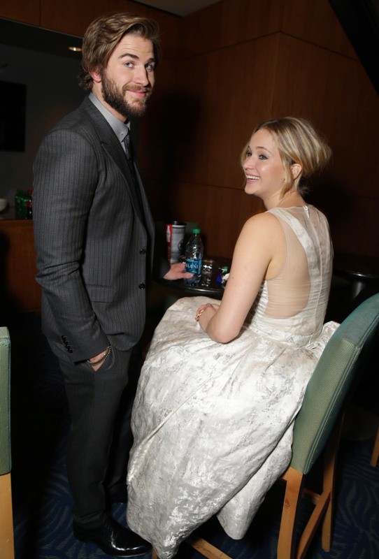 Liam Hemsworth Jennifer Lawrence